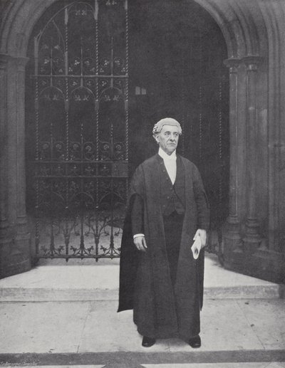 Sir Reginald Palgrave, K.C.B. door J. Benjamin Stone