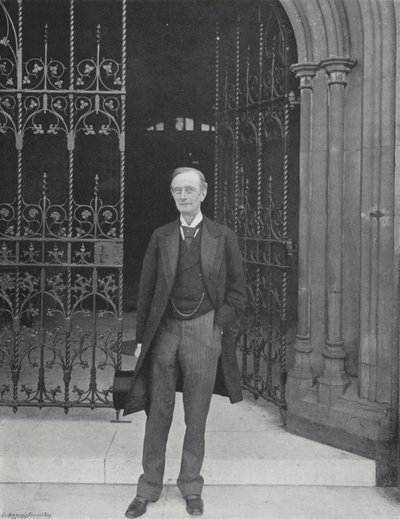 Sir William Anson, Bart door J. Benjamin Stone