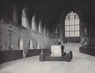De Lijkstaat van William Ewart Gladstone door J. Benjamin Stone