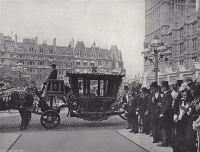 De Staatskoets van de Spreker door J. Benjamin Stone