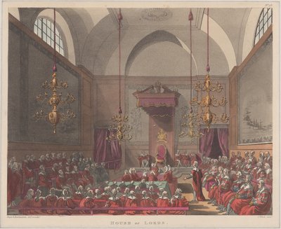 Hogerhuis door J. Bluck