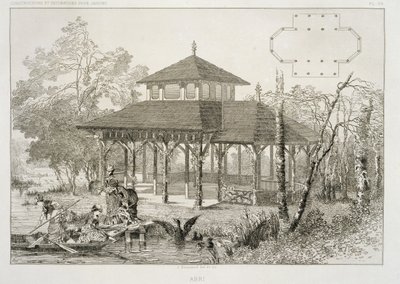 Abri, ca. 1880 door J. Boussard