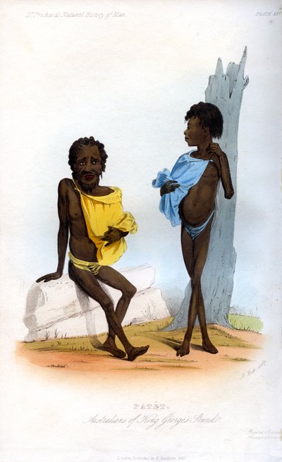 Patet, Australiërs van King Georges Sound, 1848 door J. Bull