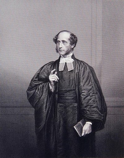 Dominee Newman Hall, uit 