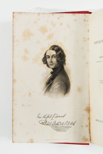 Gravure van Charles Dickens in A New Spirit of the Age 1844 door J. C. Armytage