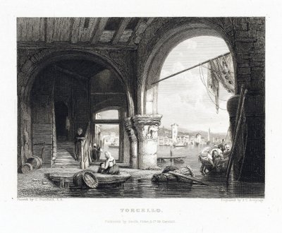Uitzicht op het eiland Torcello (Venetië, Italië) door J. C. Armytage