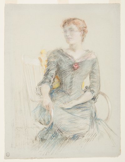 Portret door J. Carroll Beckwith
