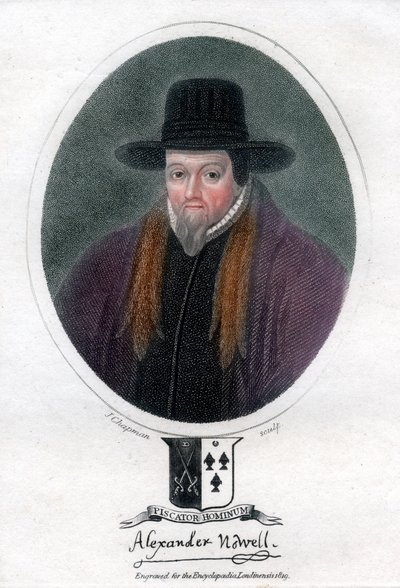 Alexander Nowell, Engelse geestelijke en theoloog door J. Chapman
