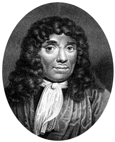 Antoni van Leeuwenhoek, Nederlandse pionier van de microscopie, 1813 door J. Chapman