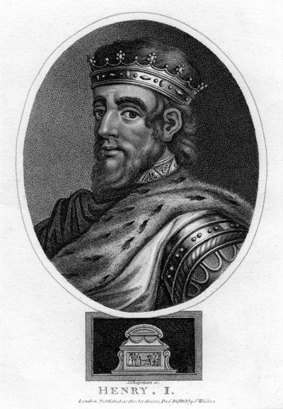 Hendrik I, Koning van Engeland, 1803 door J. Chapman