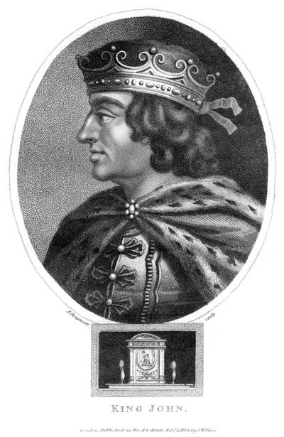 Koning Jan 1167-1216 door J. Chapman