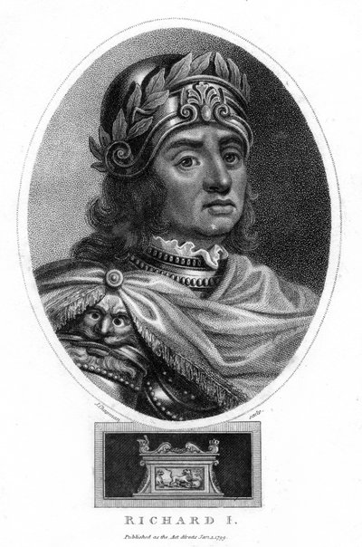 Richard I Koning van Engeland, 1799 door J. Chapman