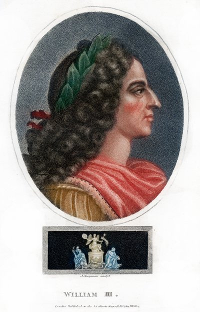 Willem III, koning van Engeland, Schotland en Ierland, 1804 door J. Chapman