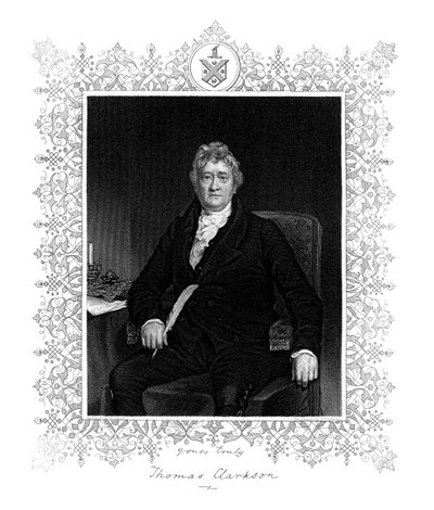 Thomas Clarkson, Engelse politicus en anti-slavernij activist, 19e eeuw door J. Cochran