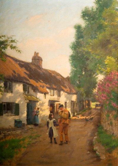 Thuis Langs (Dashpers Lane, Brixham, Devon) door J. Cooke