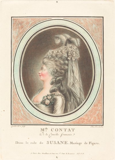 Juffrouw Contat door J. Coutellier