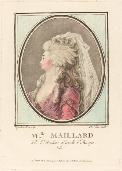 Juffrouw Maillard door J. Coutellier