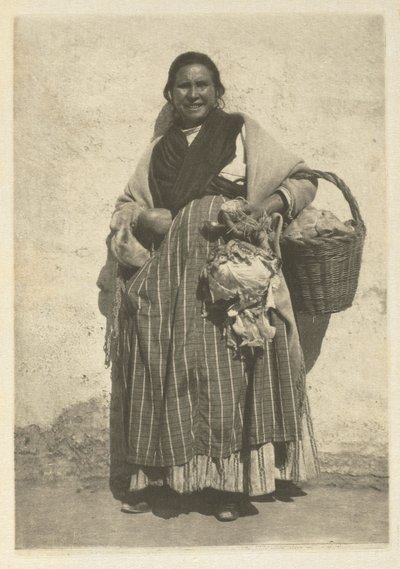 Een Gitana - Granada door J. Craig Annan