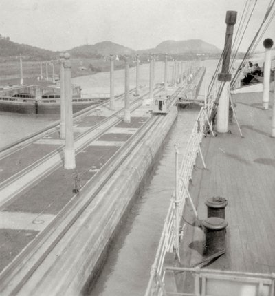 SS Orbita, Panamakanaal, Panama, 20e eeuw door J. Dearden Holmes