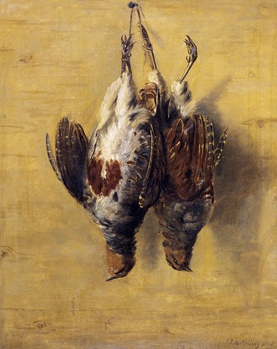 Een Paar Engelse Patrijzen door J. Francis Sartorius