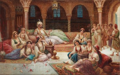 In een harem door J. G. Delincourt