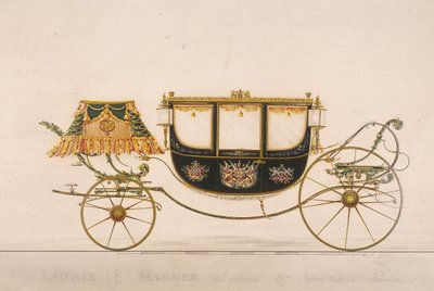Stadskoets van burgemeester William Hunter, 1851 door J Gilfoy