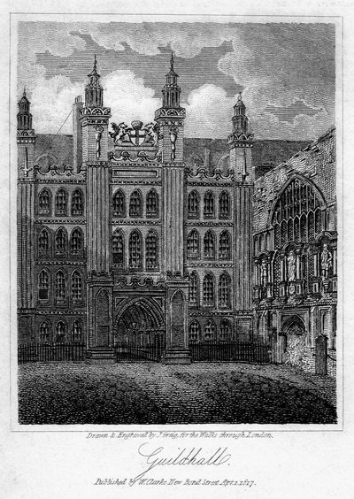 Guildhall, City of London door J. Greig