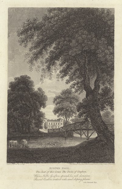 Robert Bloomfield, dichter: Euston Hall door J. Greig