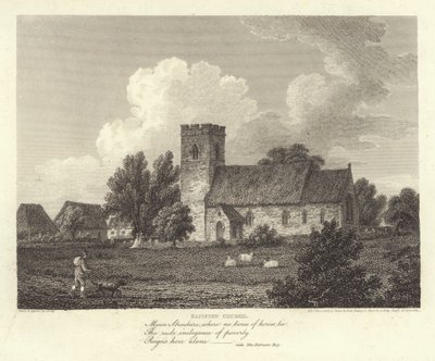 Robert Bloomfield, dichter: Sapiston Kerk door J. Greig