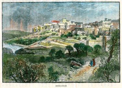 Bethlehem, Palestina, ca. 1885 door J Harmsworth