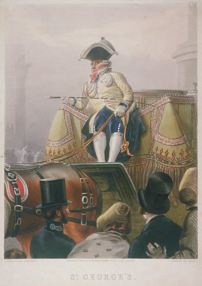 Koetsier van Mayfair, Londen, 1854 door J Harris