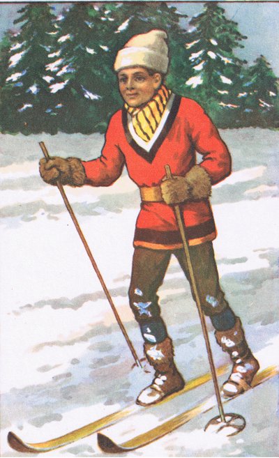 Canadese jongen, van MacMillan schoolposters, ca. 1950-60s door J. Macfarlane