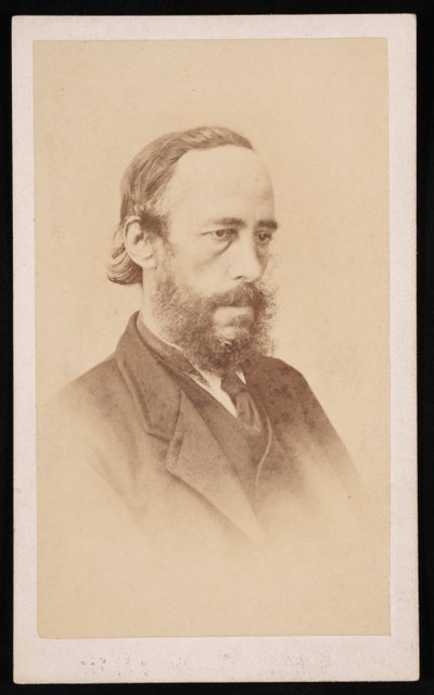 Portret van James Croll 1821-1890, voor 1876 door J McPherson