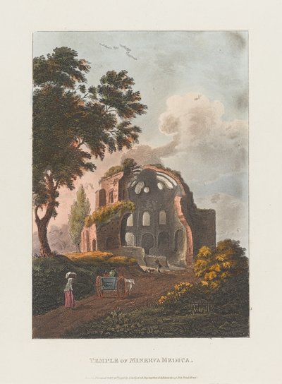 Tempel van Minerva Medica door J. Merigot