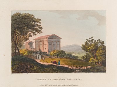 Tempel van de God Rediculus door J. Merigot