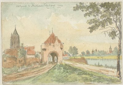 De Oostpoort te Heukelom door J. Molijn