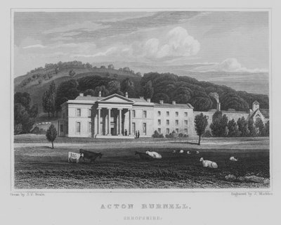 Acton Burnell, Shropshire door John Preston Neale