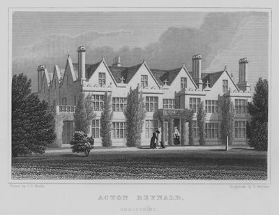 Acton Reynald, Shropshire door John Preston Neale