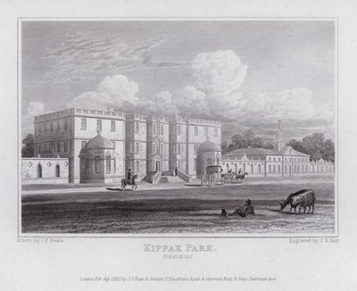 Kippax Park, Yorkshire door John Preston Neale