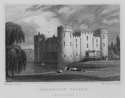 Sherbourn Castle, Oxfordshire door John Preston Neale