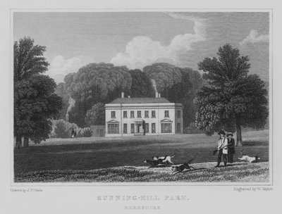 Sunning-Hill Park, Berkshire door John Preston Neale