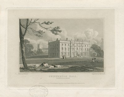 Swynnerton Hall door John Preston Neale