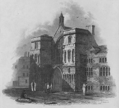Westminster Hall door John Preston Neale