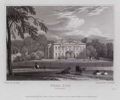 Wood End, Yorkshire door John Preston Neale
