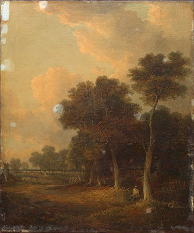 Landschap door J Paul