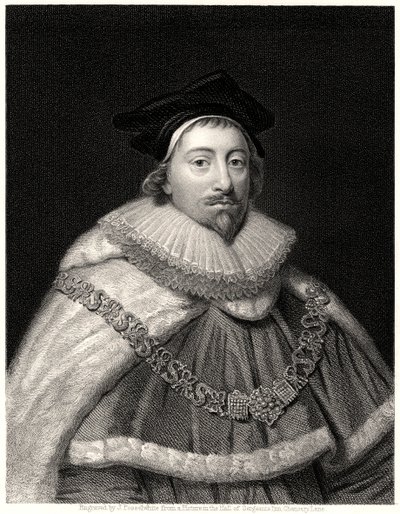 Sir Edward Coke, Recorder van Londen door J. Posselwhite