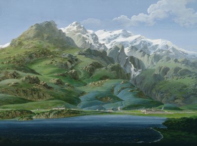 Uitzicht op Mont Cenis door J. Reviglio