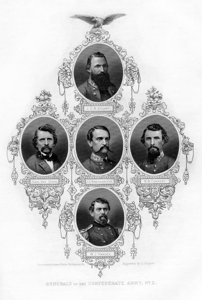 Generaals van het Geconfedereerde Leger, 1862-1867 door J. Rogers