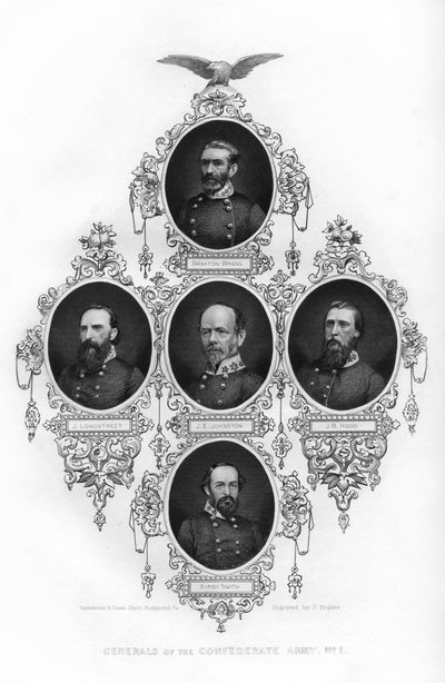 Generaals van het Confederale Leger, 1862-1867 door J. Rogers