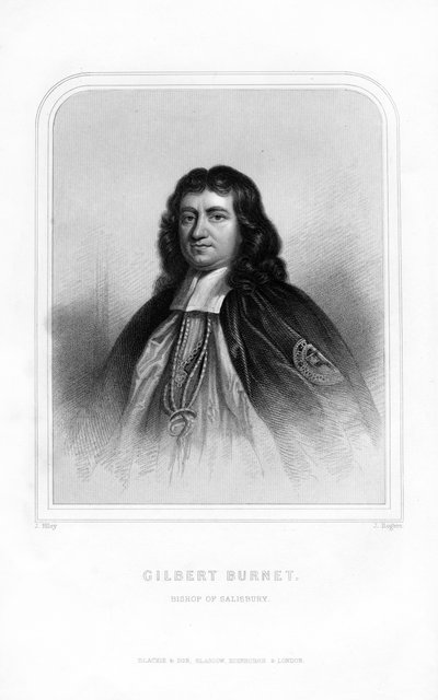 Gilbert Burnet, Schotse theoloog en historicus, 1870 door J. Rogers